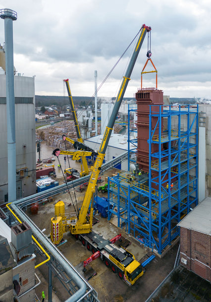 Liebherr's LTM 1300-6.3 – A powerhouse over the rear